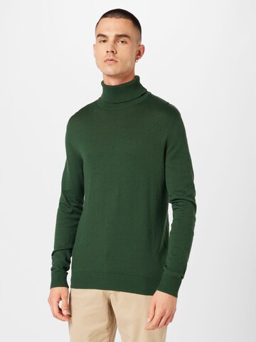 Pull-over 'EMIL' JACK & JONES en vert : devant