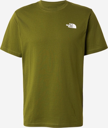 THE NORTH FACE T-Shirt 'NSE CELEBRATION' in Grün: Vorderseite