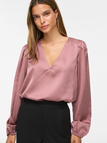 VILA Blouse 'VIEllette' in Roze