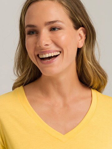 Hanro - Camisa de pijama em amarelo