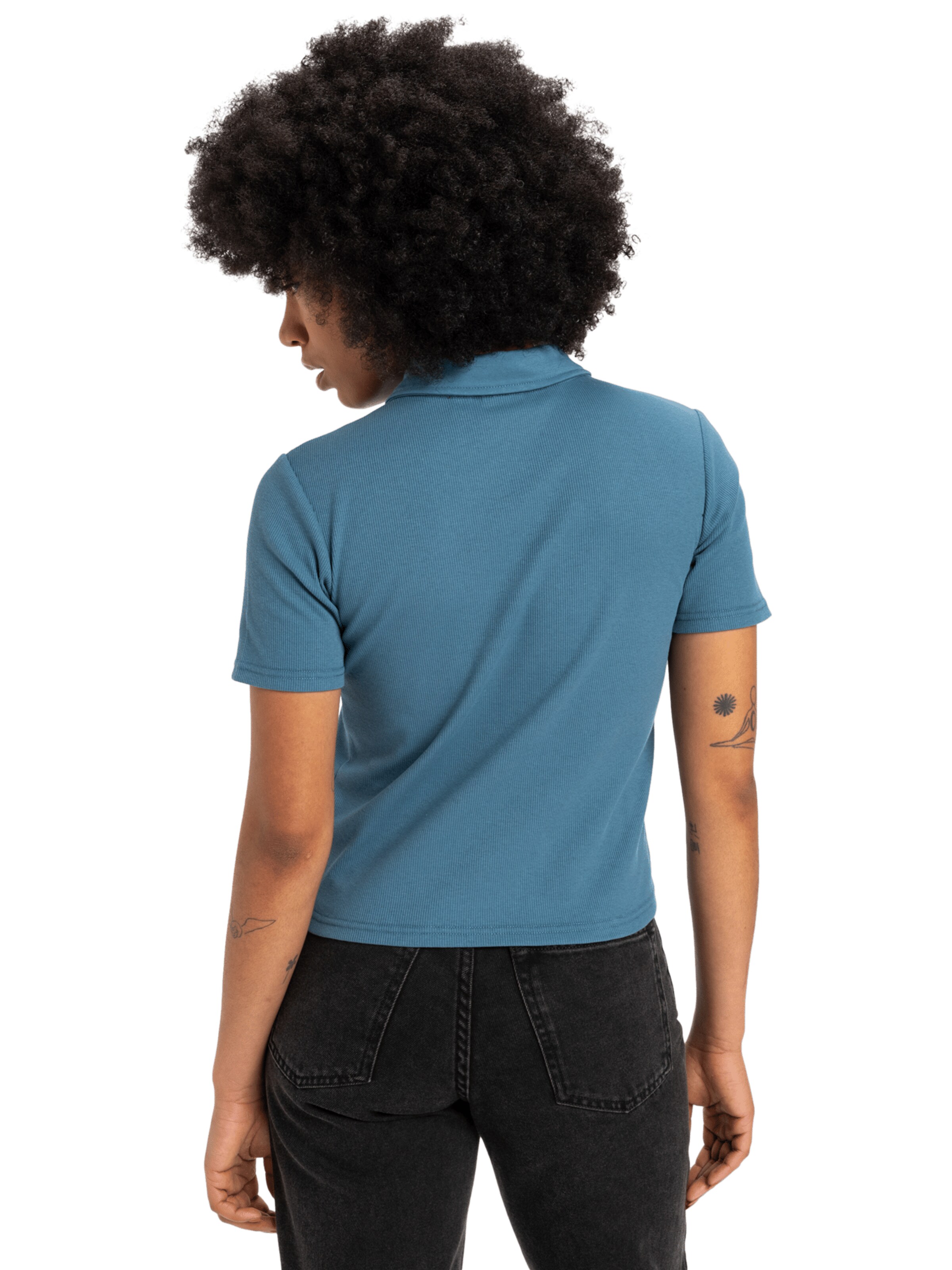 QUIKSILVER Poloshirt 'Nightcall' in Blau