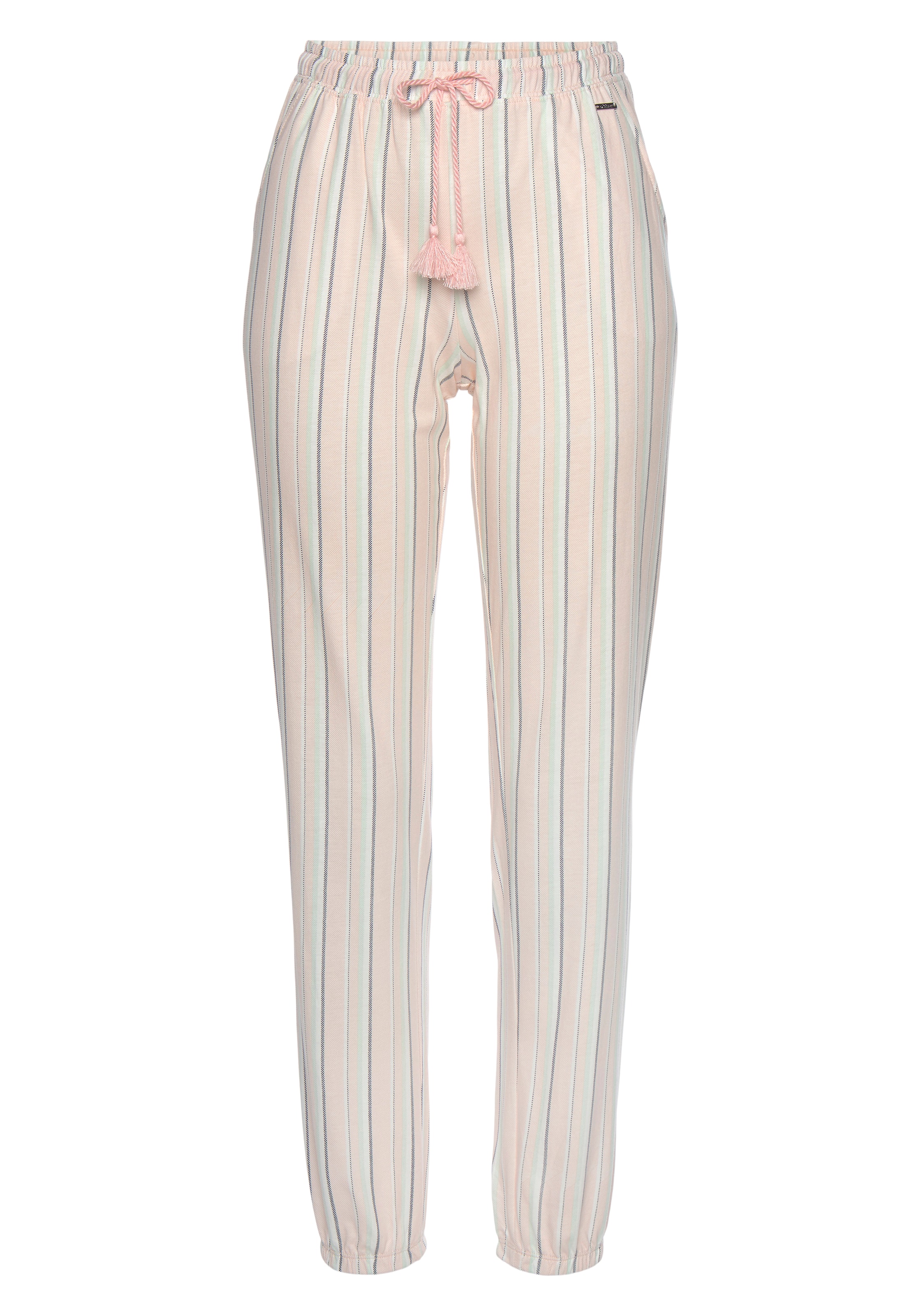 rožinė s.Oliver Standartinis Pižaminės kelnės: priekis