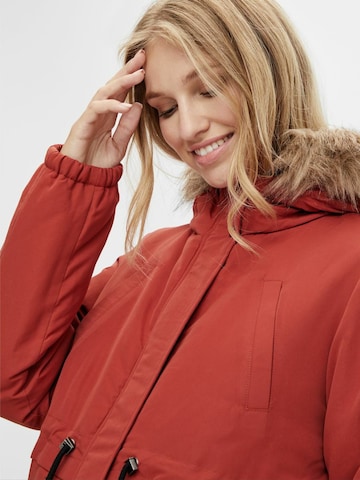 MAMALICIOUS Zimska jakna 'Jessa' | rdeča barva