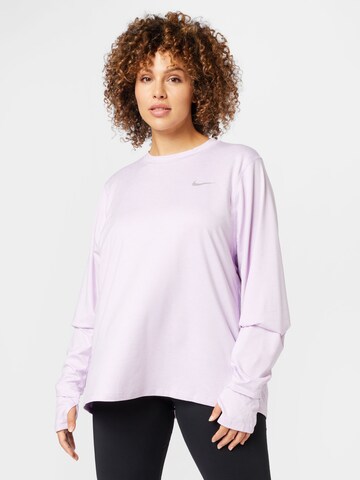 Nike SportswearTehnička sportska majica 'Element' - roza boja: prednji dio