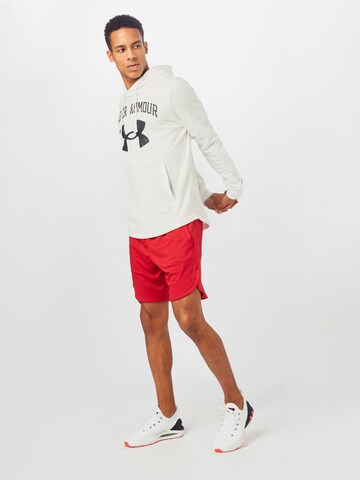 UNDER ARMOUR Athletic Sweatshirt 'Rival' in White