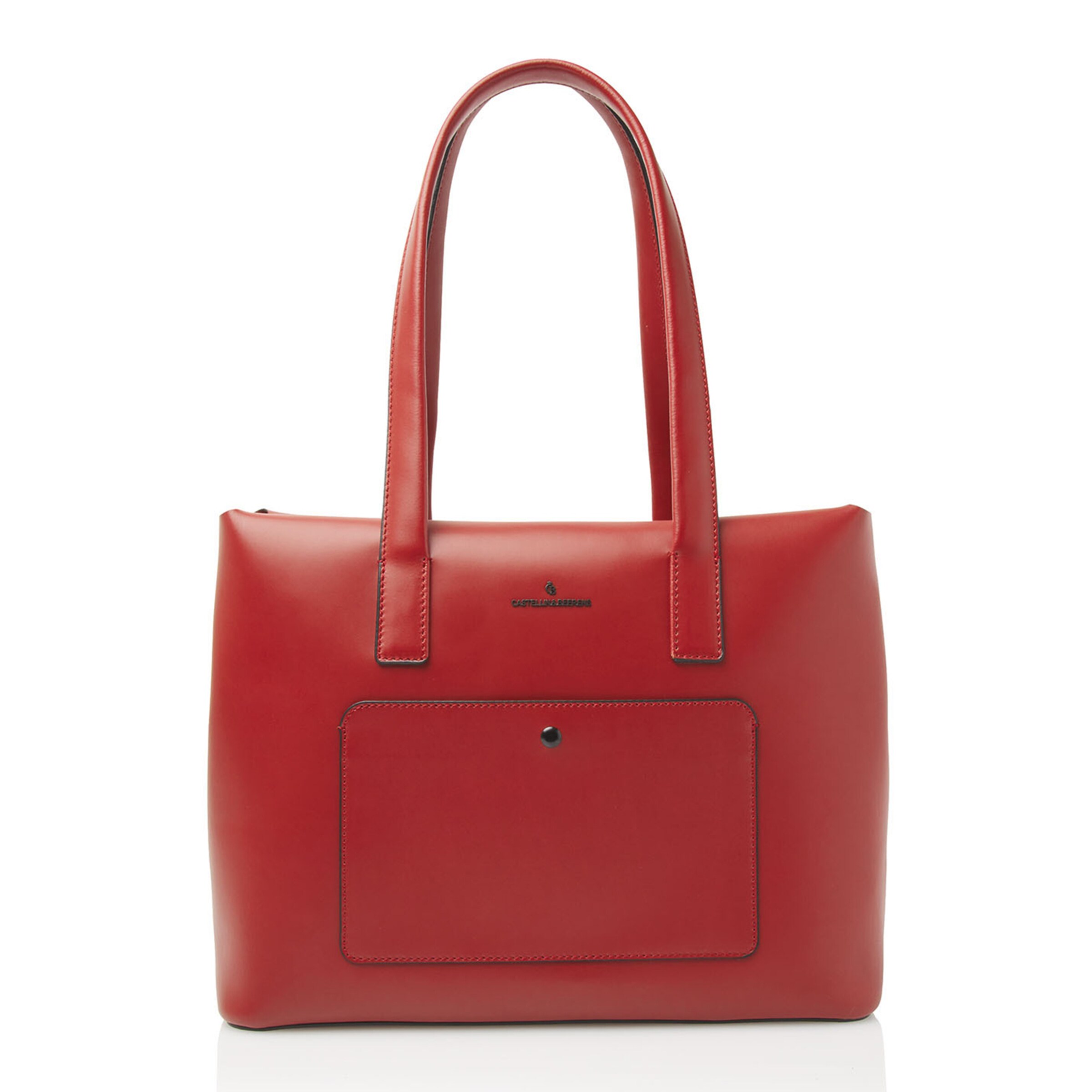 Castelijn & Beerens Schultertasche 'Dama Noor' in Rot: Vorderseite