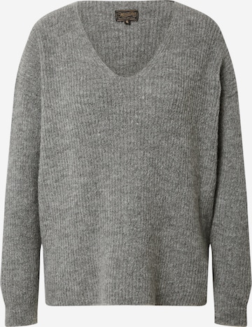 Herrlicher Pullover 'Lini' i grå: forside