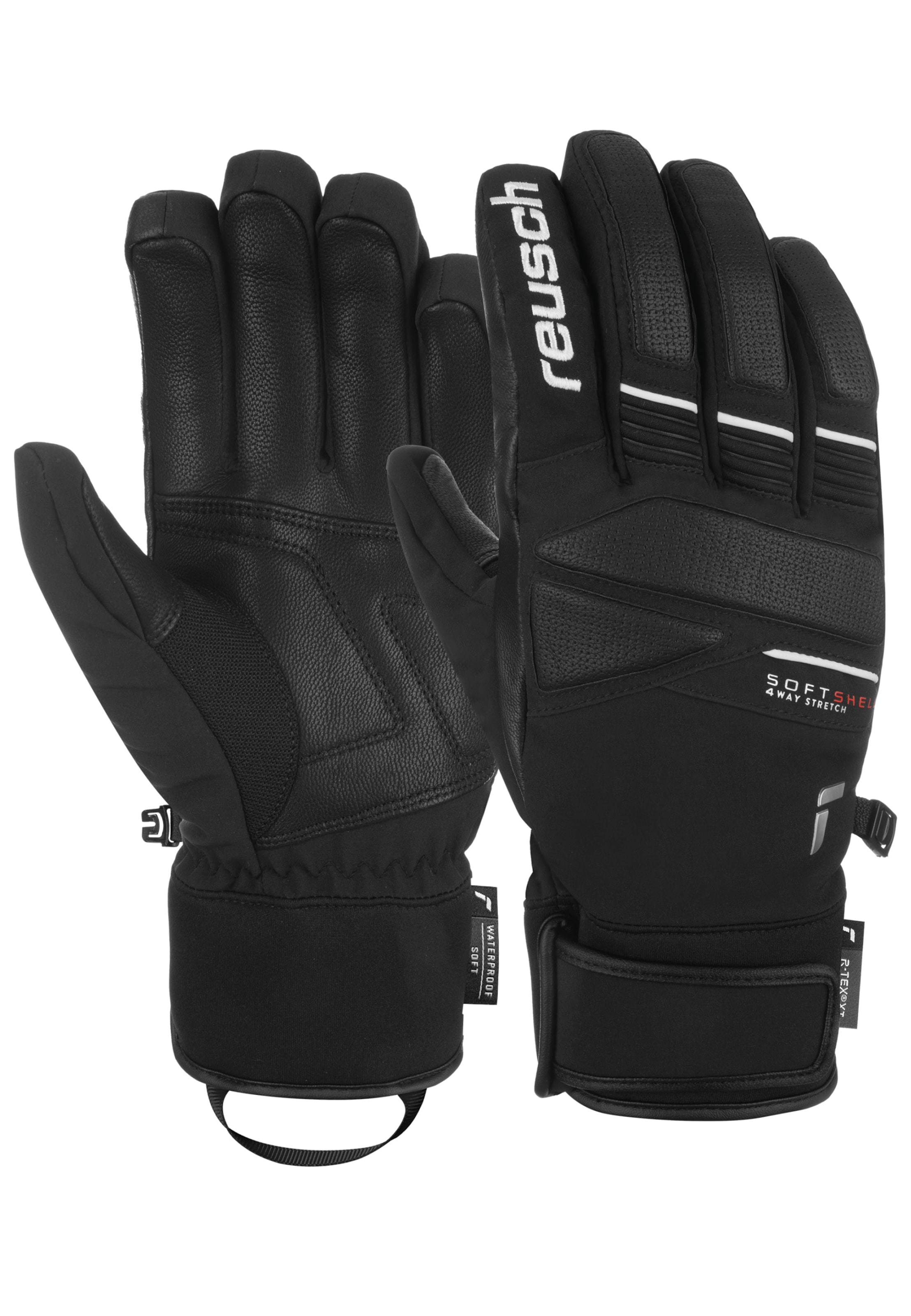 REUSCH Sports gloves 'Thunder' in Grey: front