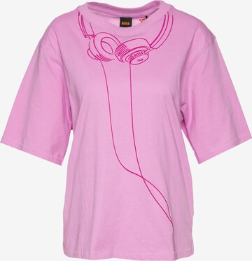 BOSS Shirt 'C_Enis' in Pink: front