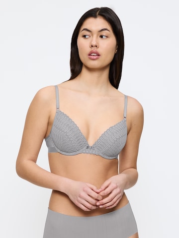 TRIUMPH Push-up Bra ' Aura Spotlight ' in Grey: front