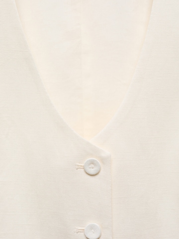 MANGO Suit Vest 'Max' in White