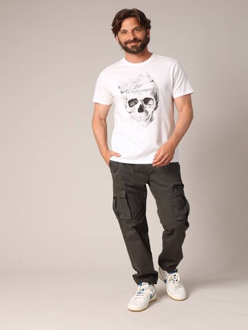 Deeluxe Shirt 'CROWN' in Wit