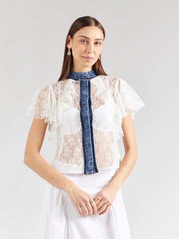 Liu Jo Blouse in Wit: voorkant