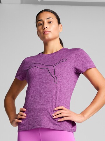 Maglia funzionale 'TAD ESSENTIAL' di PUMA in lilla: frontale