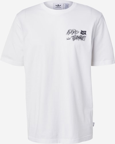 ADIDAS ORIGINALS Majica veličine XS u crna / bijela, Pregled proizvoda