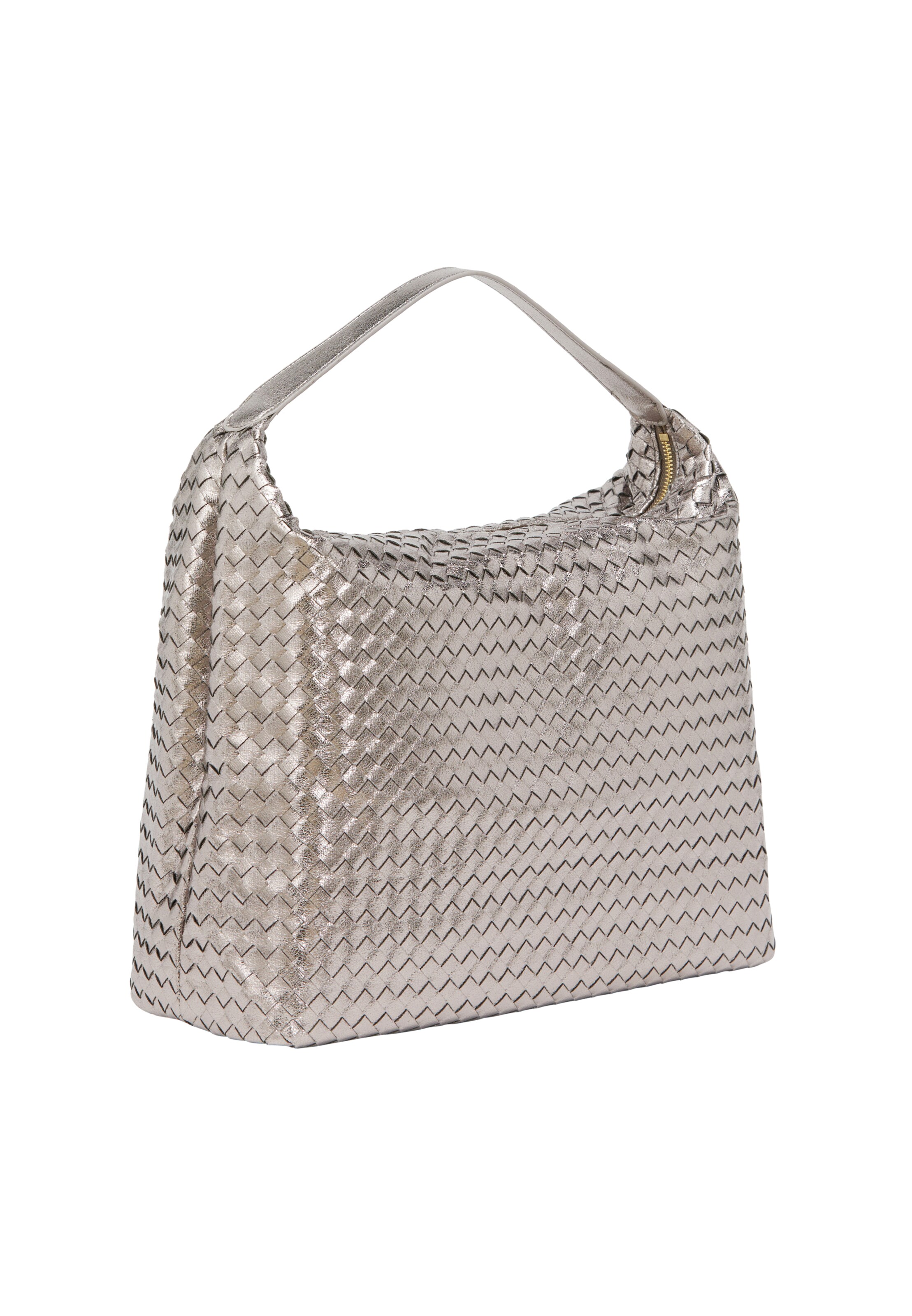 Poșete de la faina pe argintiu