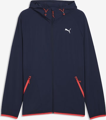 PUMA Sportjas 'PWRTRAIN' in Blauw: voorkant