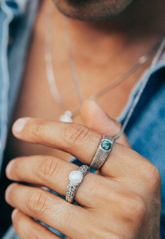Haze&Glory Ring in Silver: front