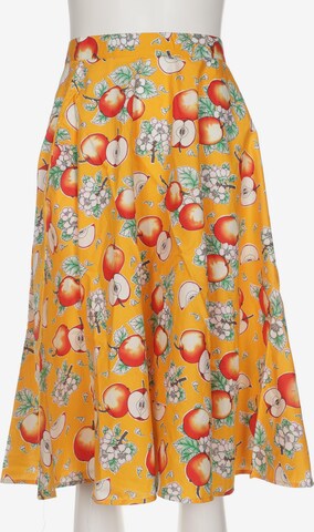 Hell Bunny Skirt in M in Yellow: front