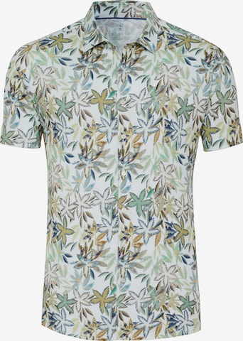 DESOTO Regular fit Button Up Shirt in White: front