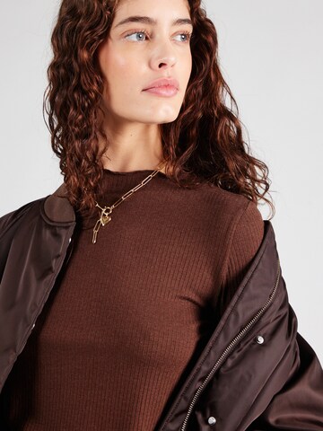 PIECES Shirts 'PCNICCA' i brun