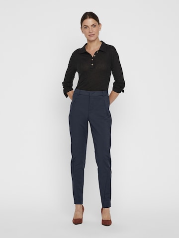 Vero Moda Petite - Tapered Pantalón 'Victoria' en azul