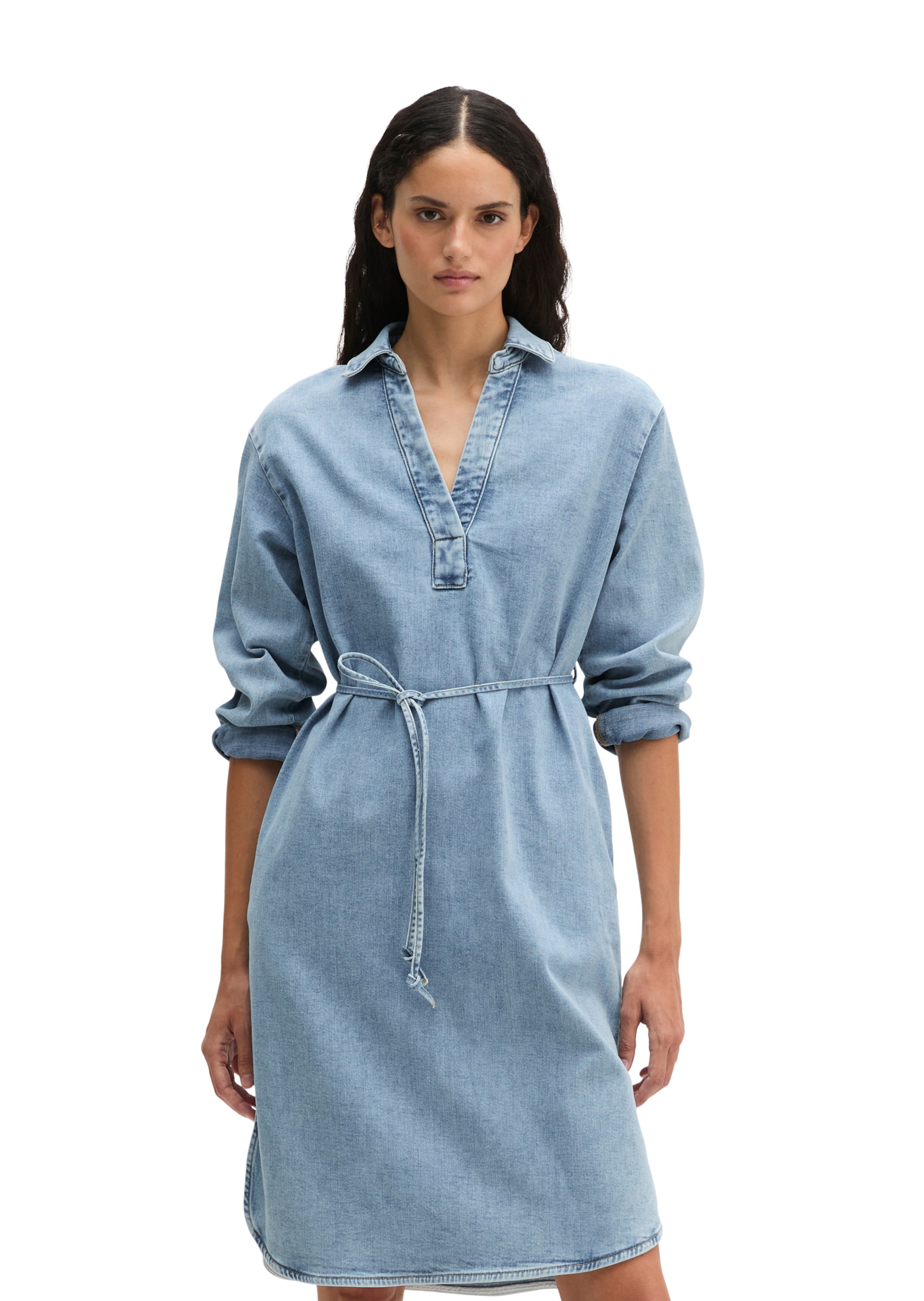 Marc O'Polo Kleid in Blau: Vorderseite