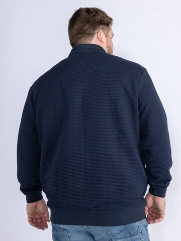 Petrol Industries Sweat jacket 'Sunflood' in Blue