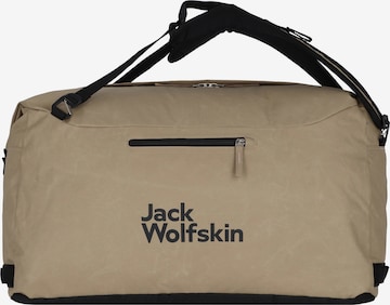 Borsa da viaggio 'Traveltopia' di JACK WOLFSKIN in marrone: frontale