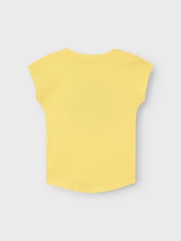 geltona NAME IT Marškinėliai 'VIOLET'