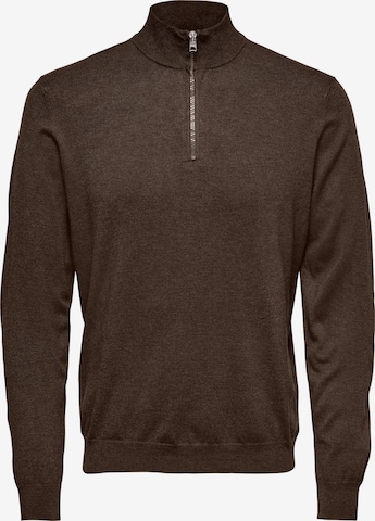 Only & Sons Pullover 'ONSWYLER' i brun: forside