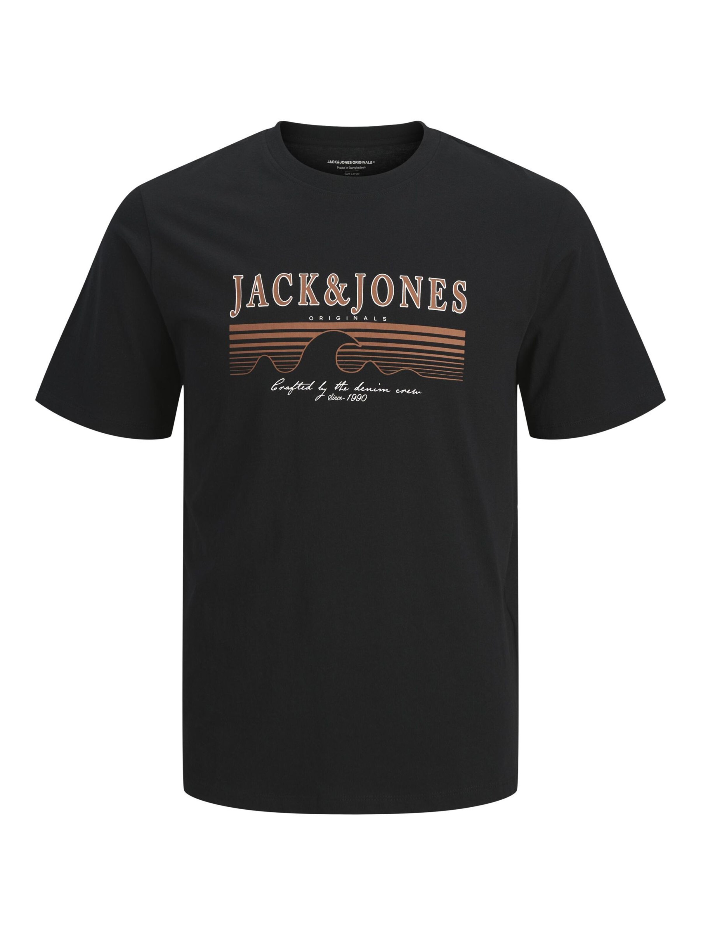 JACK & JONES Bluser & t-shirts i sort: forside