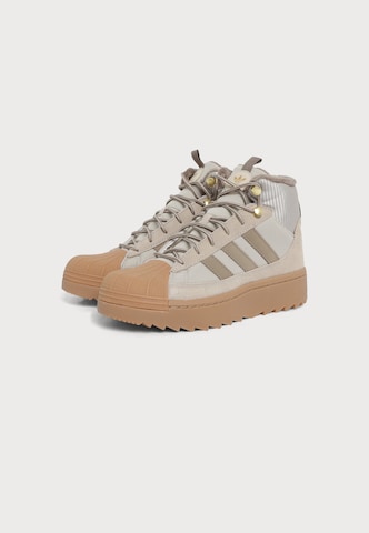ADIDAS ORIGINALS Ботуши 'Superstar' в бежово: отпред