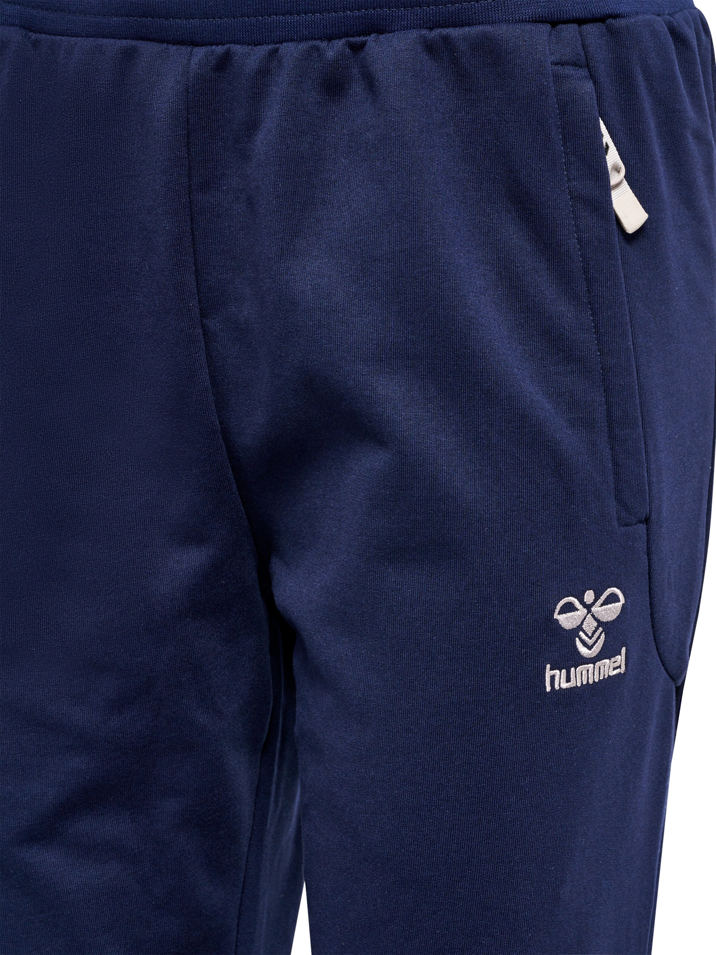 Hummel Tapered Sports trousers 'Move Grid' in Blue