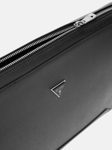 GUESS Aktentasche 'Milano' in Schwarz