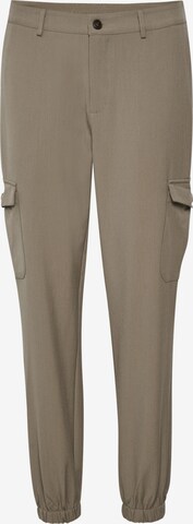 Kaffe Tapered Cargobroek 'Emma' in Beige: voorkant