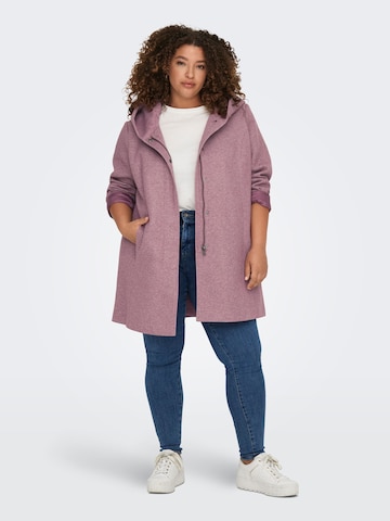 Manteau mi-saison ONLY Carmakoma en violet