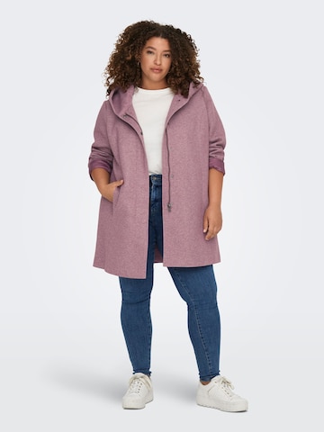 ONLY Carmakoma Between-Seasons Coat in Purple