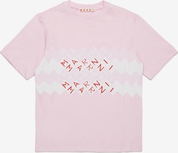rožinė Marni Marškinėliai: priekis