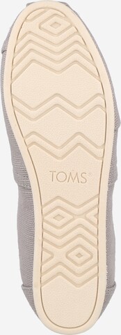 Chaussure basse 'ALPARGATA' TOMS en gris