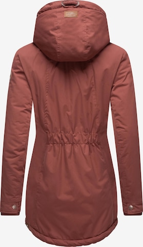 Ragwear Weatherproof jacket 'Zuzka' in Brown