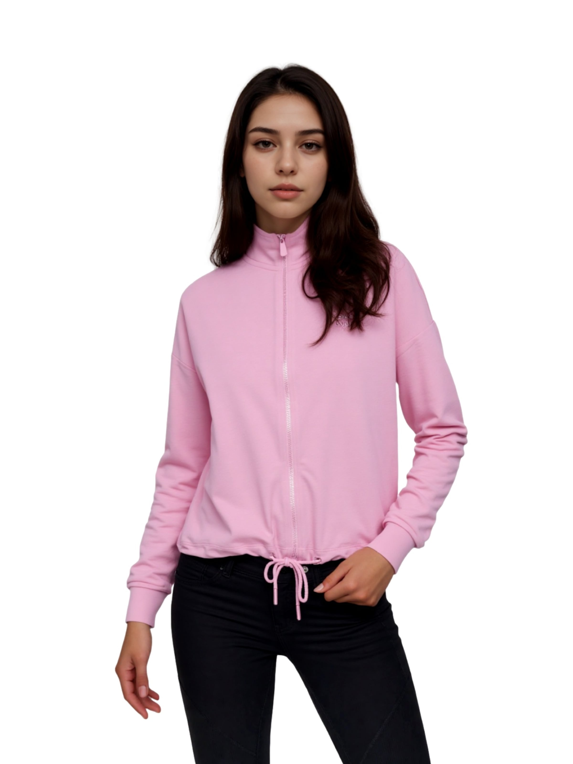 Veste de survêtement 'Frei Life' ONLY PLAY en rose : devant