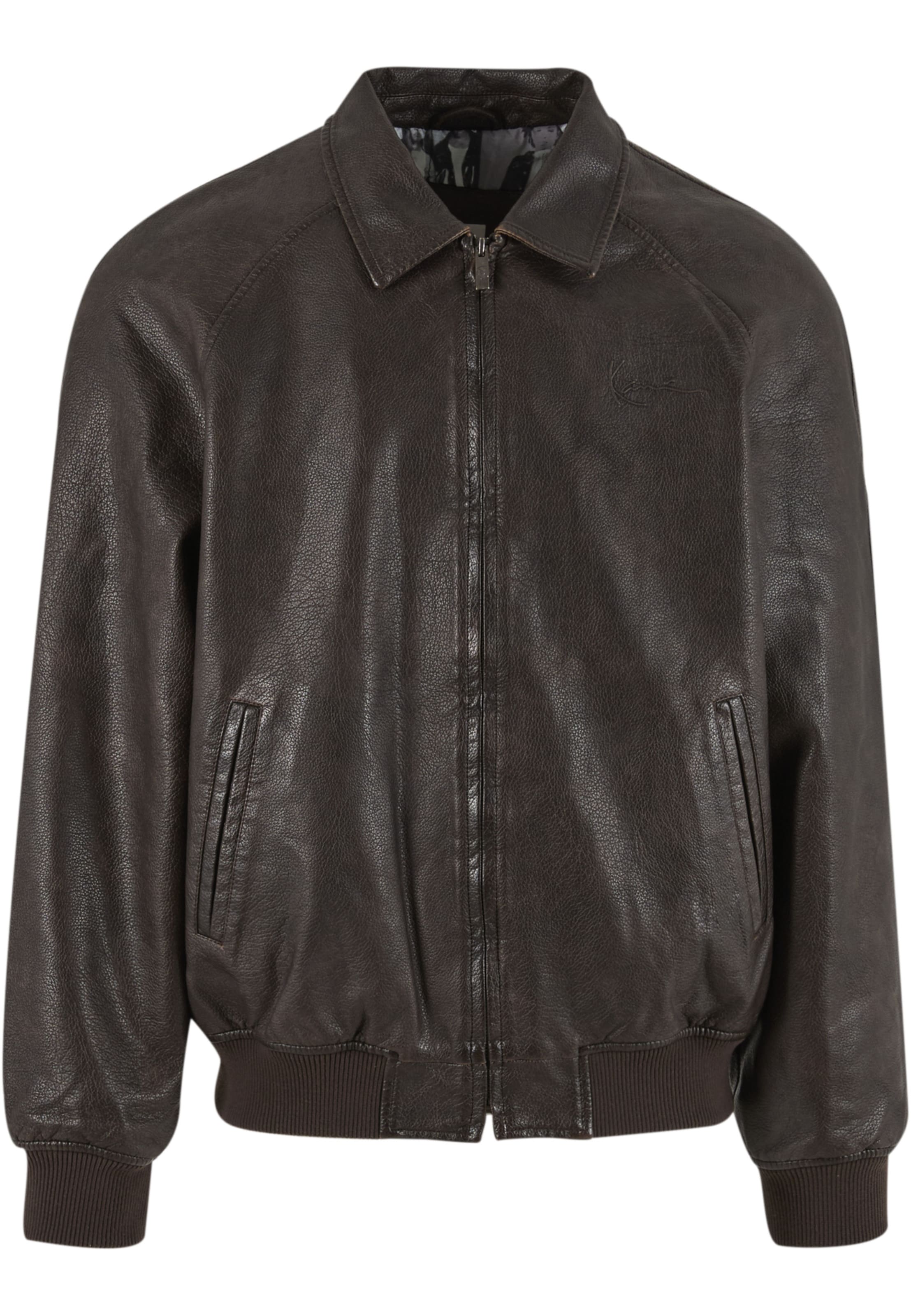 Karl Kani Jacke in dunkelbraun, Produktansicht