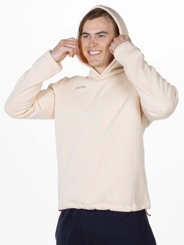 Divina Sweatshirt 'Chilly' in Beige