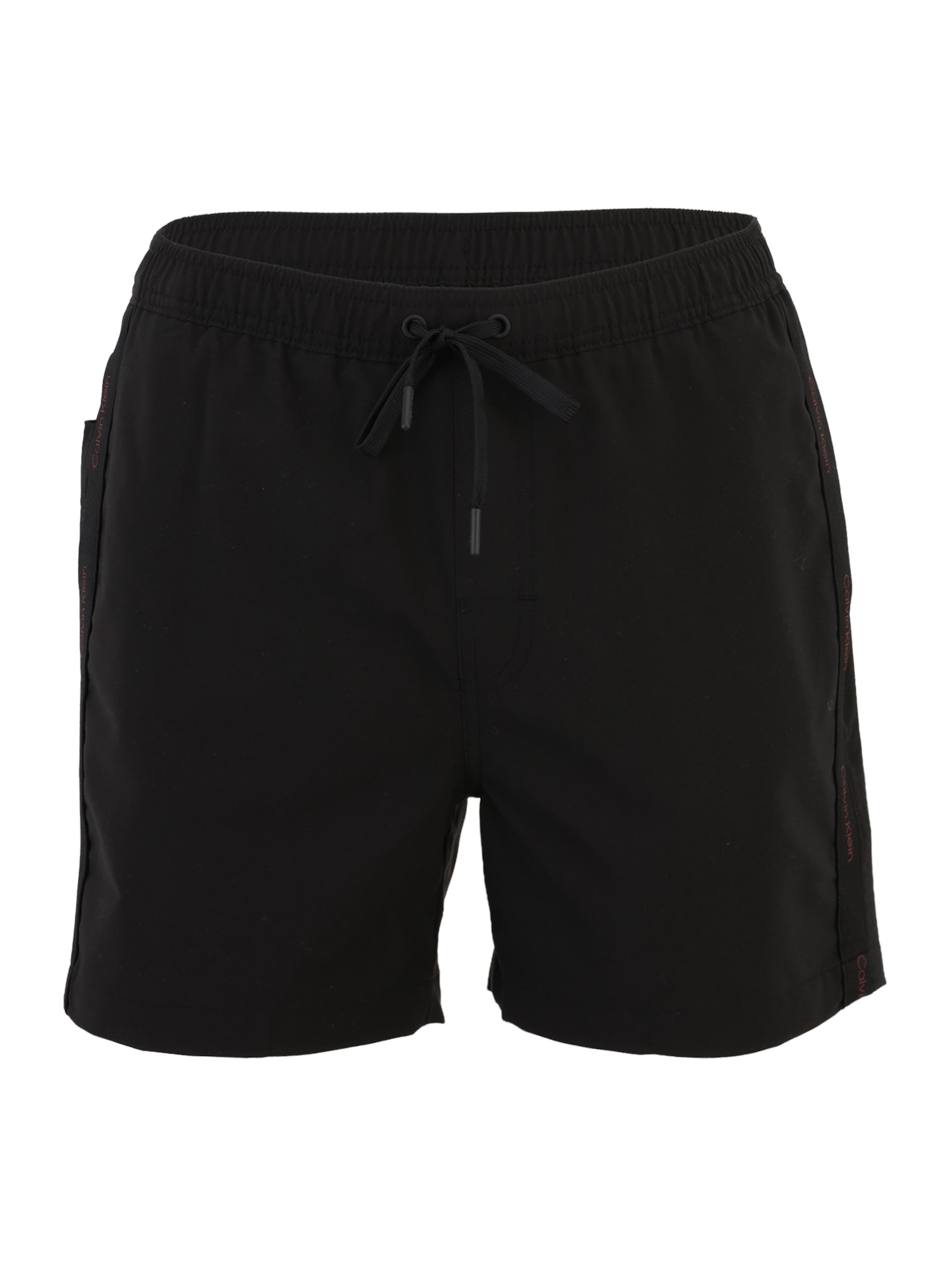 Calvin Klein Swimwear - Bermudas en negro: frente