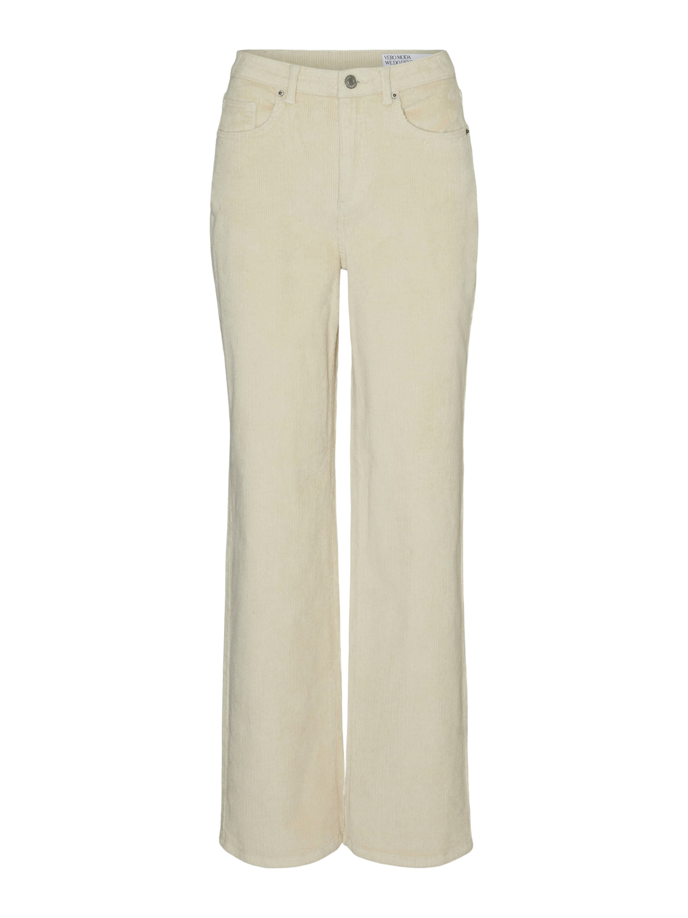 VERO MODA Широки крачоли Панталон &#x27;VMTESSA&#x27; в бежово: отпред