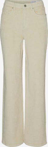 VERO MODA Wide Leg Housut 'VMTESSA' värissä beige: etupuoli