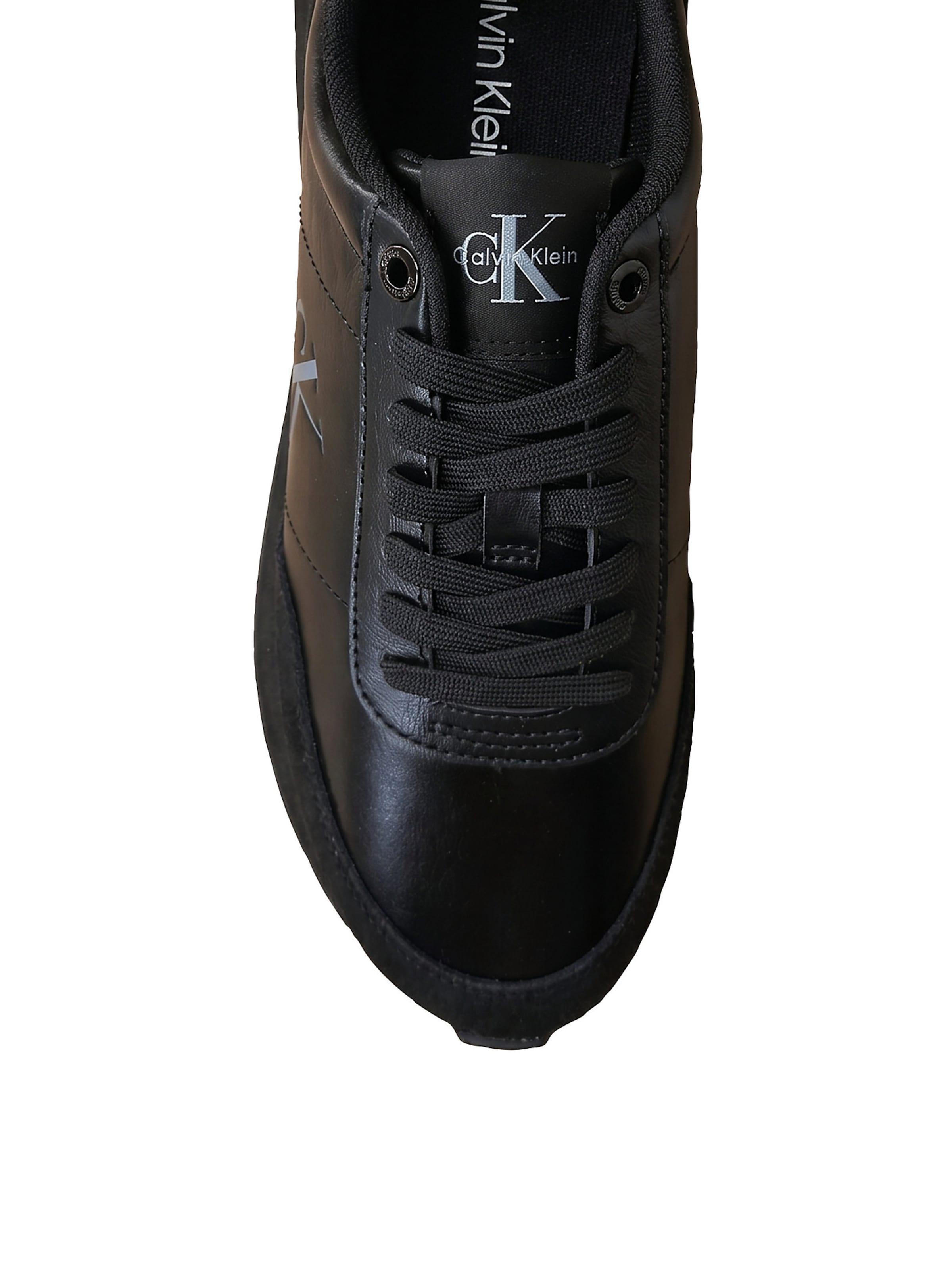 Calvin Klein Regular Platform trainers in Black