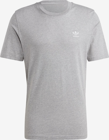 T-Shirt 'Trefoil Essentials' ADIDAS ORIGINALS en gris : devant