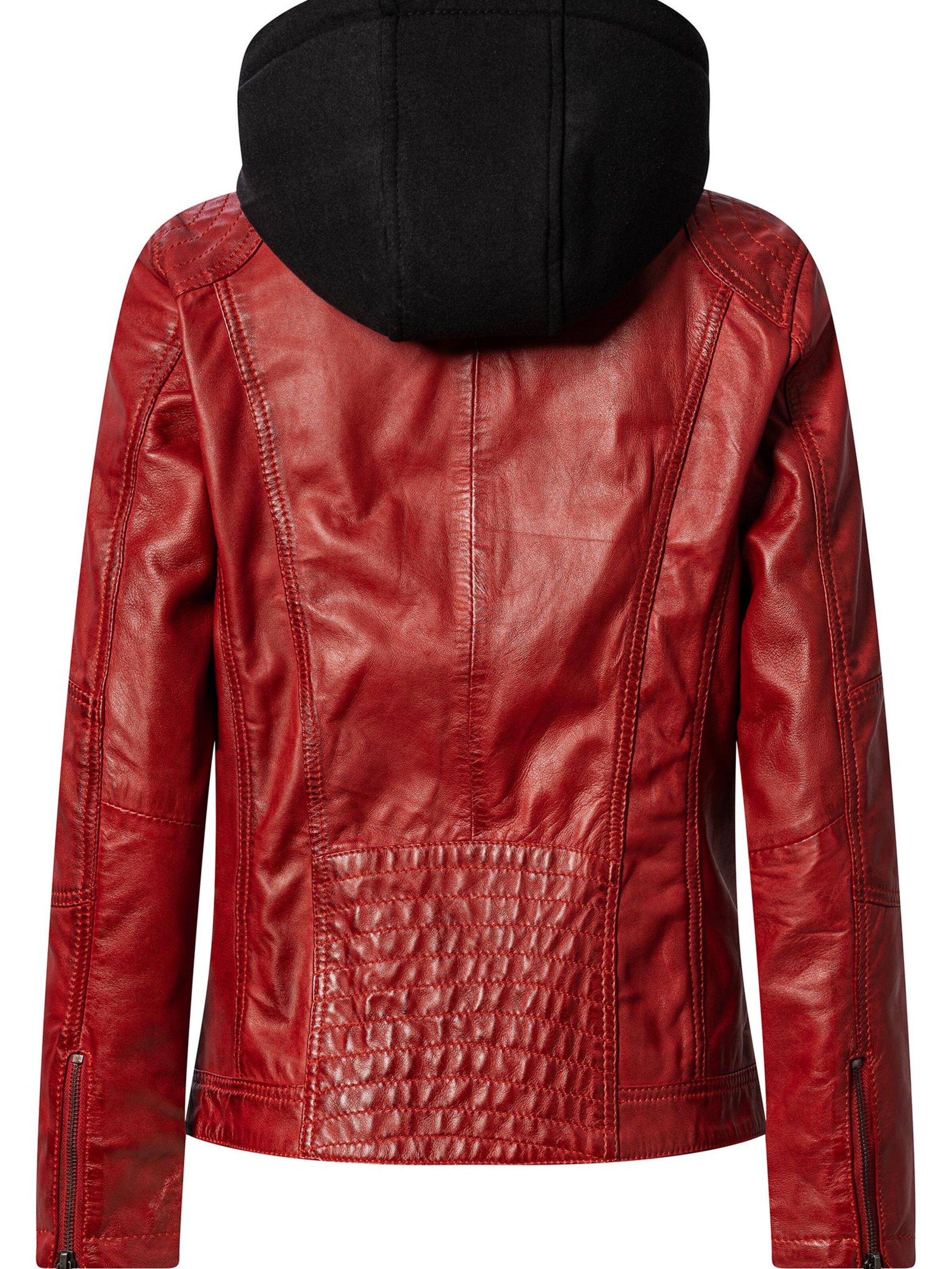 CBL Between-Season Jacket 'Lederjacke' in Red